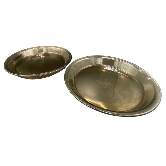 2 Vintage Pyrex Plate-Pie Serving Baking Deep Dish - Picture 1 of 4